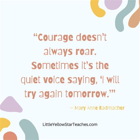 11 Courage Quotes for Kids - LittleYellowStar