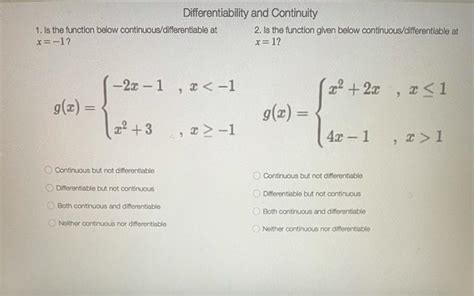 Image result for Relation Between Continuous Function and Differentiable Function