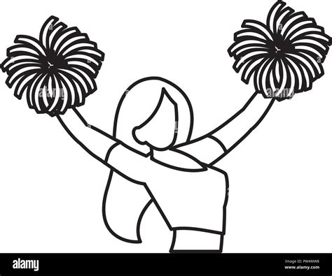 How To Draw Cheerleading Pom Poms Step By Step at Ryan Priestley blog