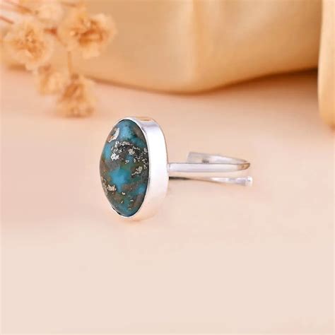 100% Natural Turquoise Ring – Protection & Healing | World of Oorja ...
