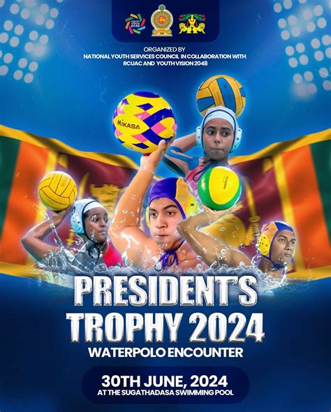 Presidents Trophy 2024 Water Polo Encounter, Sugathadasa Indoor ...