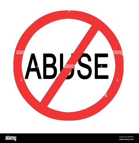 Image result for Stop Abuse Sign