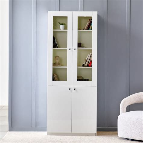 Buy Astra 2-Door Book Cabinet - White from Home Centre at just INR 27999.0