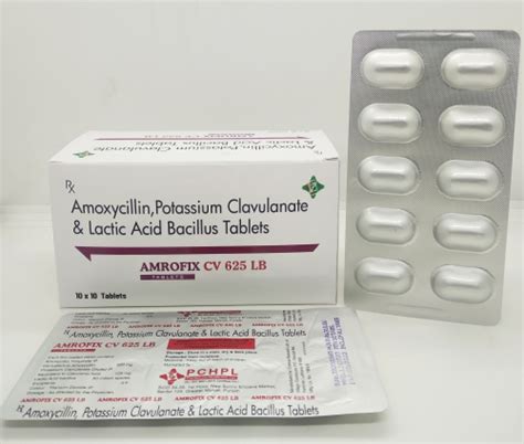 AMROFIX CV625 LB-Tablets Psychocare Health Pvt. Ltd.