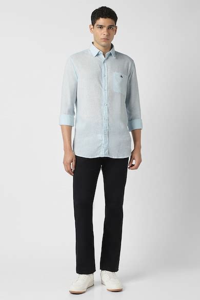 Van Heusen Sport Casual Shirts, Van Heusen Blue Shirt for Men at ...