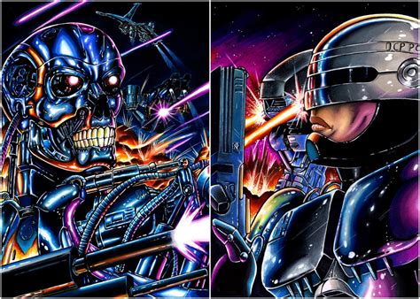 Image result for Alien vs Predator vs Terminator vs RoboCop