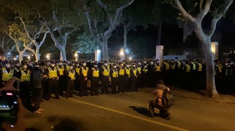 Major Chinese cities see wave of rare protests over COVID-19 curbs ...