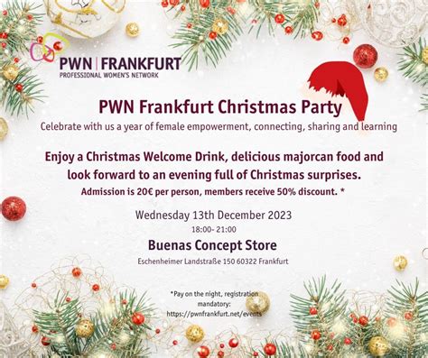 PWN Frankfurt Christmas Party, Buenas Concept Store, Frankfurt, 13 ...