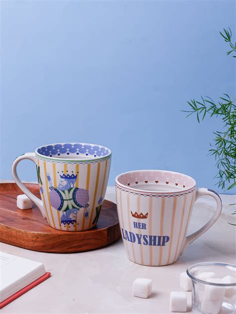Buy His & Her Lordship Mugs Set of 2 Online | Wishing Chair
