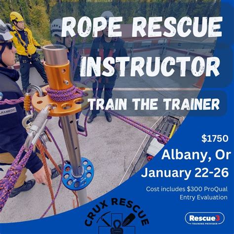 Rope Rescue Instructor Train the Trainer, Albany, Oregon 97322, 22 ...