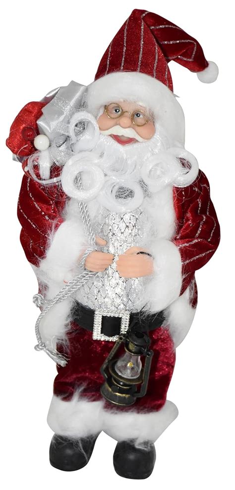 MPS MY PARTY SUPPLIERS® Big Size Standing Santa Claus Christmas ...