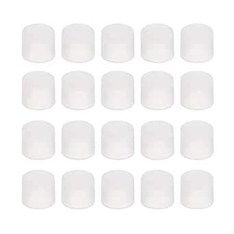 uxcell 20pcs RCA Female Connector Socket Jack Plug Protector Cap Cover ...