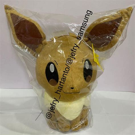 Jual Toreba Boneka Import Pokemon Eevee Super Big Round Baby Doll Eyes ...