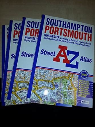 Buy Southampton and Portsmouth Atlas (A-Z Street Maps & Atlases S ...