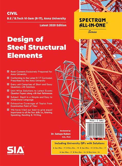 Design of Steel Structural Elements, B.E/B.Tech VI-Semester (R-17 ...