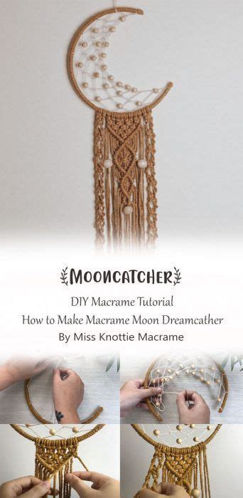Image result for Macrame Moon Tutorial