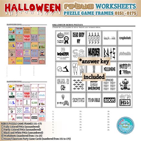 Rebus Puzzles For Kids With Answers - Worksheets Library