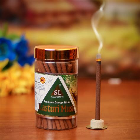 Kasturi Musk Premium Dhoop Sticks – SL Agarbatti Company