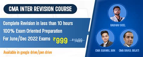CMA Inter Exam Date 2022: Important Dates, Exam Pattern & Fee