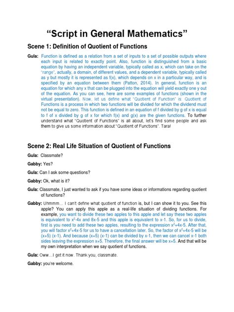 Image result for Math Lecture Script