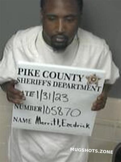 EZEDRICK DION MERRITT 01/31/2023 - Pike County Mugshots Zone