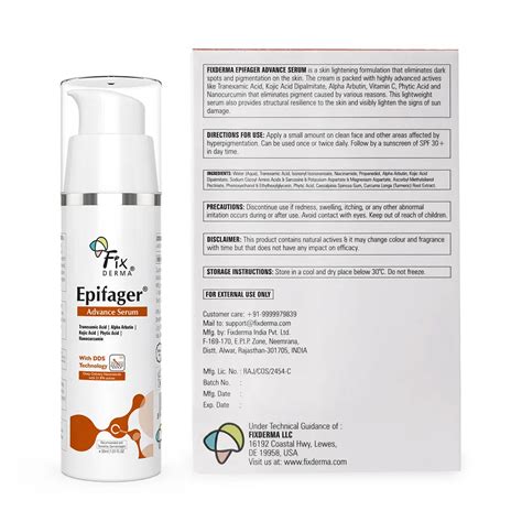 Fixderma Epifager Advance Serum – Fixderma Skincare
