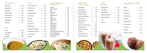 Menu at Concord Restaurant & Banquet, Surat