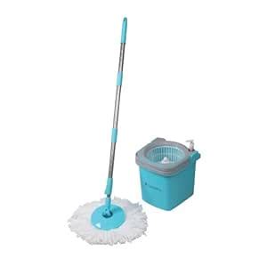 Cleanova Premium PBM 1 Spin Bucket Mop (Blue) : Amazon.in: Home Improvement