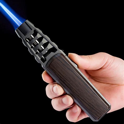 Buy Butane Torch Lighter Jet Flame Lighter, Refillable Kitchen Cooking ...
