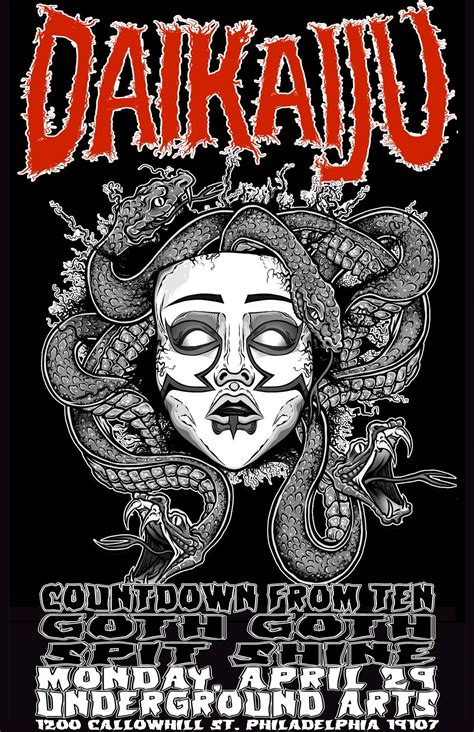 DAIKAIJU VS. COUNTDOWN FROM TEN, GOTH GOTH AND SPIT SHINE AT ...
