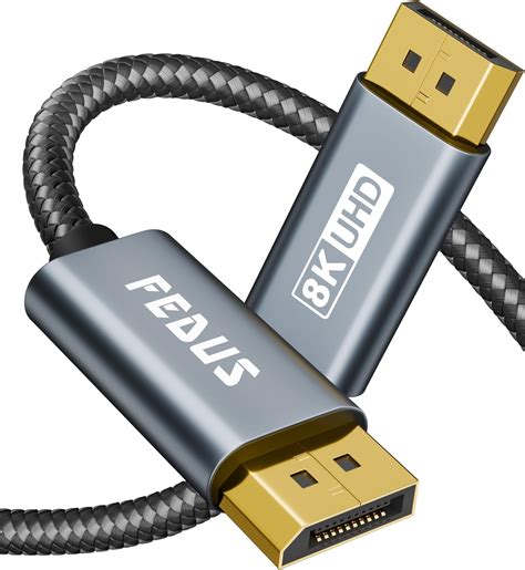 Startech DisplayPort 1.4 Cable - 6.6 ft / 2m - VESA Certified - 8K@60Hz ...