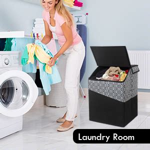 PrettyKrafts Laundry Square Shape Basket Bag/Foldable/Multipurpose ...