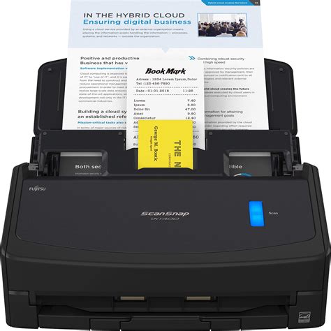 Image result for Fujitsu Image Scanner ScanSnap iX500