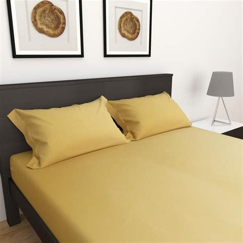 Buy Soulful Pastels Cotton 300TC 3Pcs Super King Bedsheet Set from Home ...