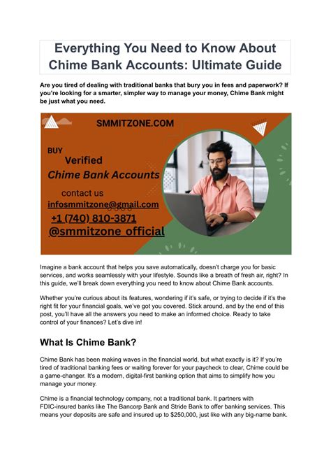 PPT - Everything You Need to Know About Chime Bank Accounts_ Ultimate ...