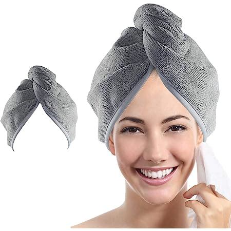 Keniro Hair Towel Wrap Absorbent Towel Hair-Drying Bathrobe Magic Hair ...