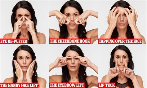 Yoga for the face! Ingenious new exercises to help banish wrinkles | Face yoga, Face yoga ...