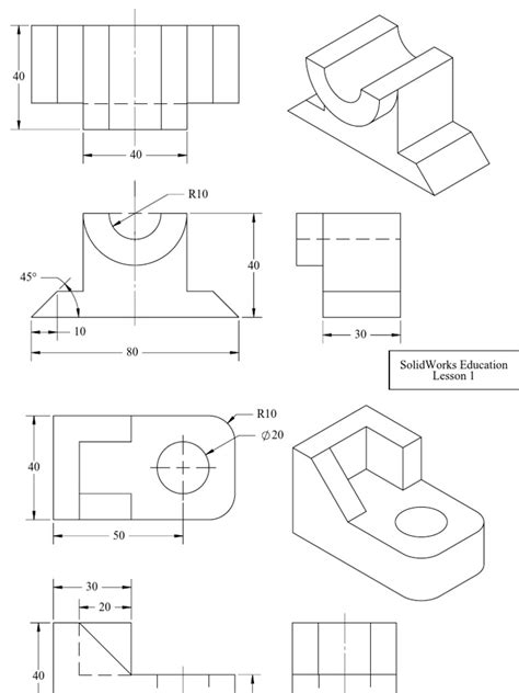 Image result for Exercise for SolidWorks PDF
