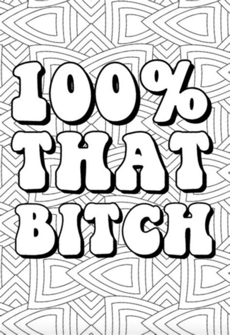 Pin by Charlene Wright on all | Adult coloring books swear words, Swear ...