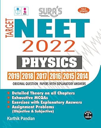 Buy SURA`S NEET Physics ( Self Preparation ) Entrance Exam Books 2022 ...
