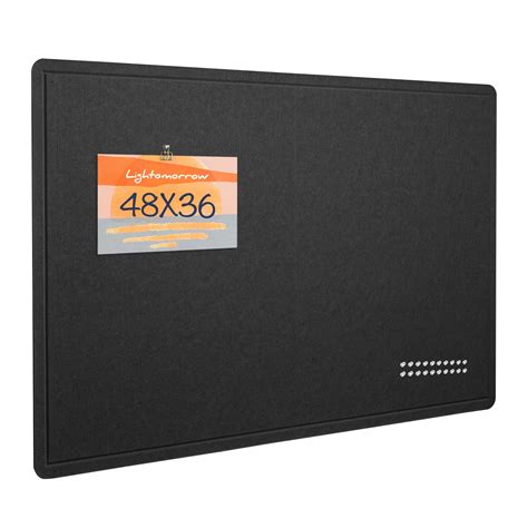 Large Bulletin Board, Large Cork Board Alternative for Wall, 48 x 36 ...