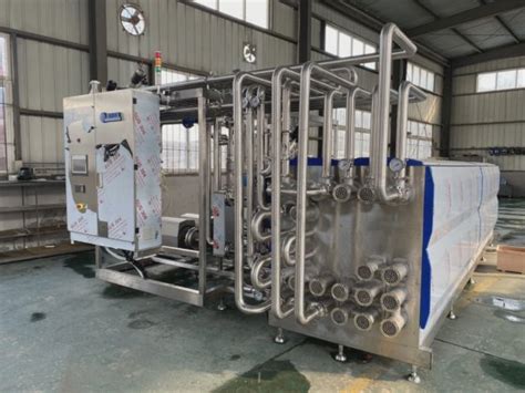 customized Capacity 500-20000L/H UHT Sterilization machine for Dairy ...