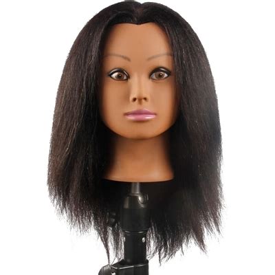 Kalyx Mannequin Head Real Hair for Cosmetology India | Ubuy