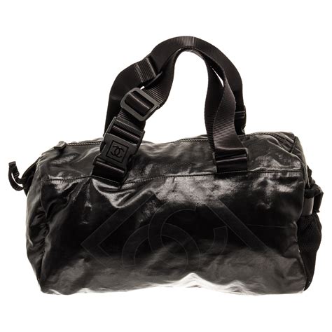 Chanel Sport Line Nylon Duffel Bag at 1stDibs