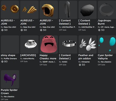 Image result for Secret Items Roblox
