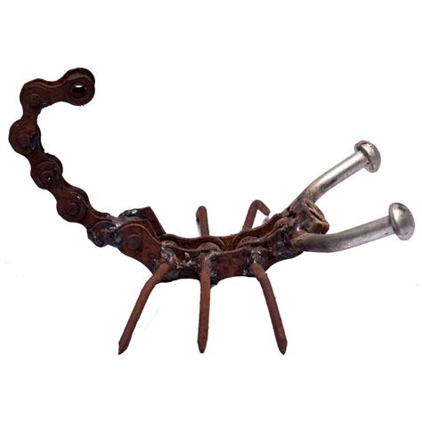 Upcycled Metal Art The Scorpion — TVAMI