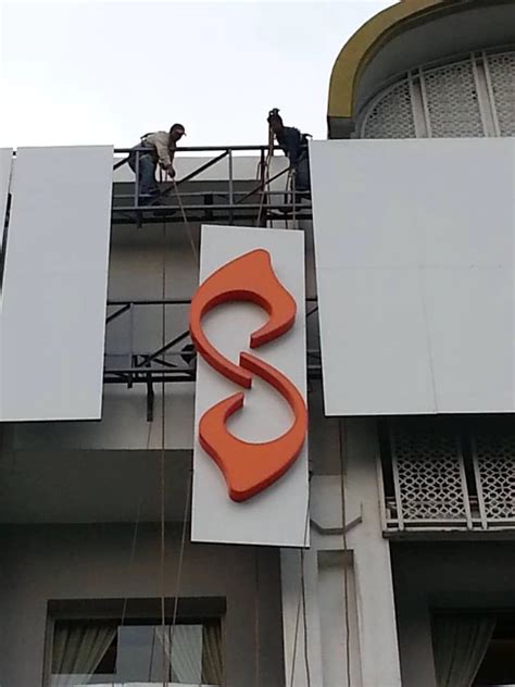 Image result for Sign High-Rise Installation