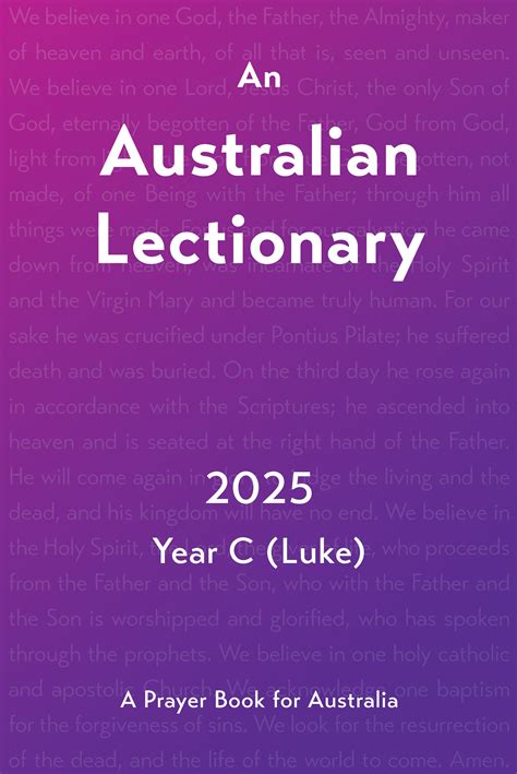 Lectionary 2025