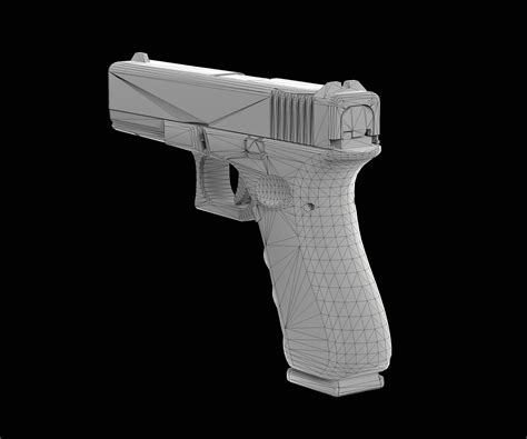 3D model Glock 17 Pistol VR / AR / low-poly | CGTrader