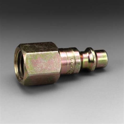 3M™ Plug W-3279-2, 1/4 in Body Size, 1/4 in FPT, Industrial Interchange ...